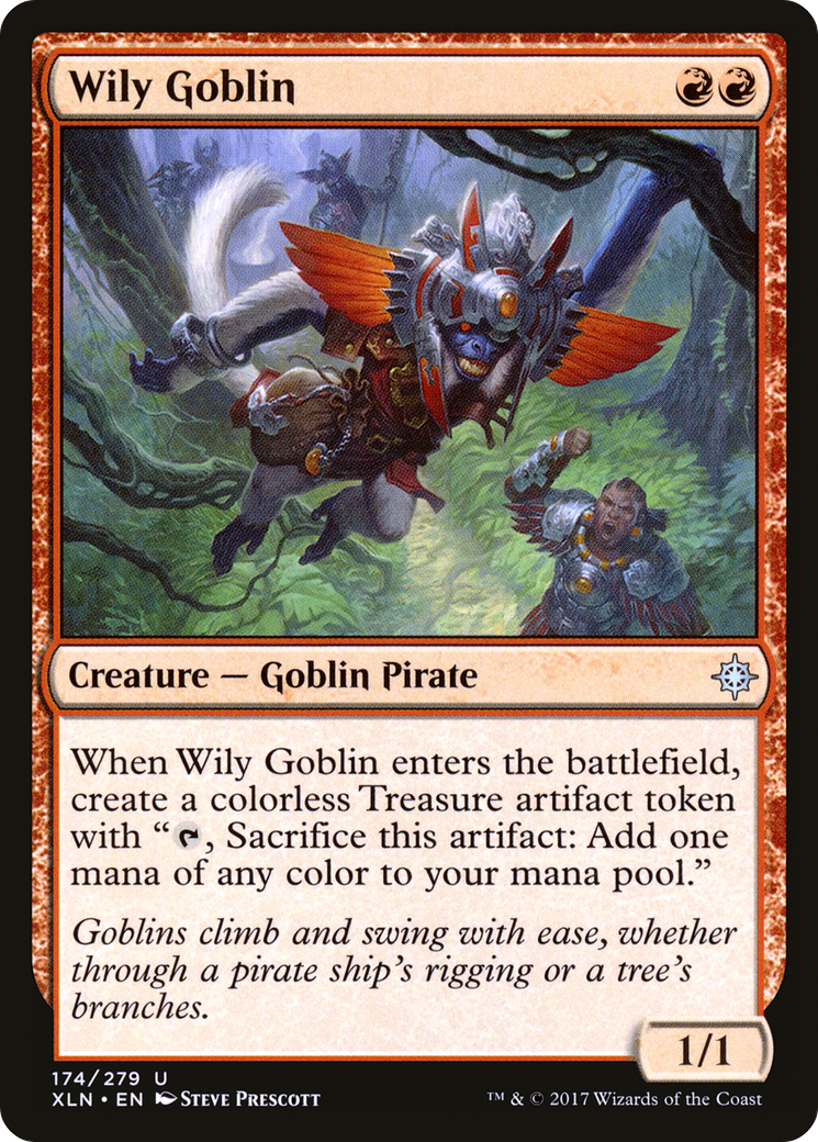 Image of Wily Goblin (XLN-174) - Ixalan