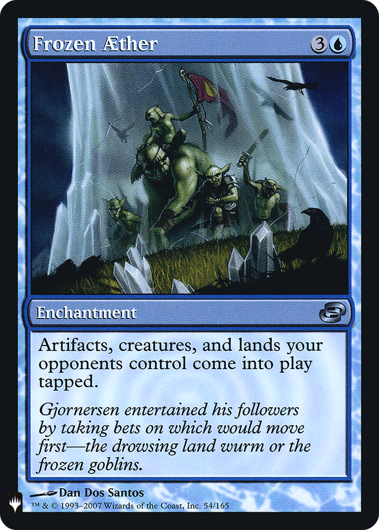 Image of Frozen Aether (LIST-PLC-54) - The List: (colorshifted) Foil