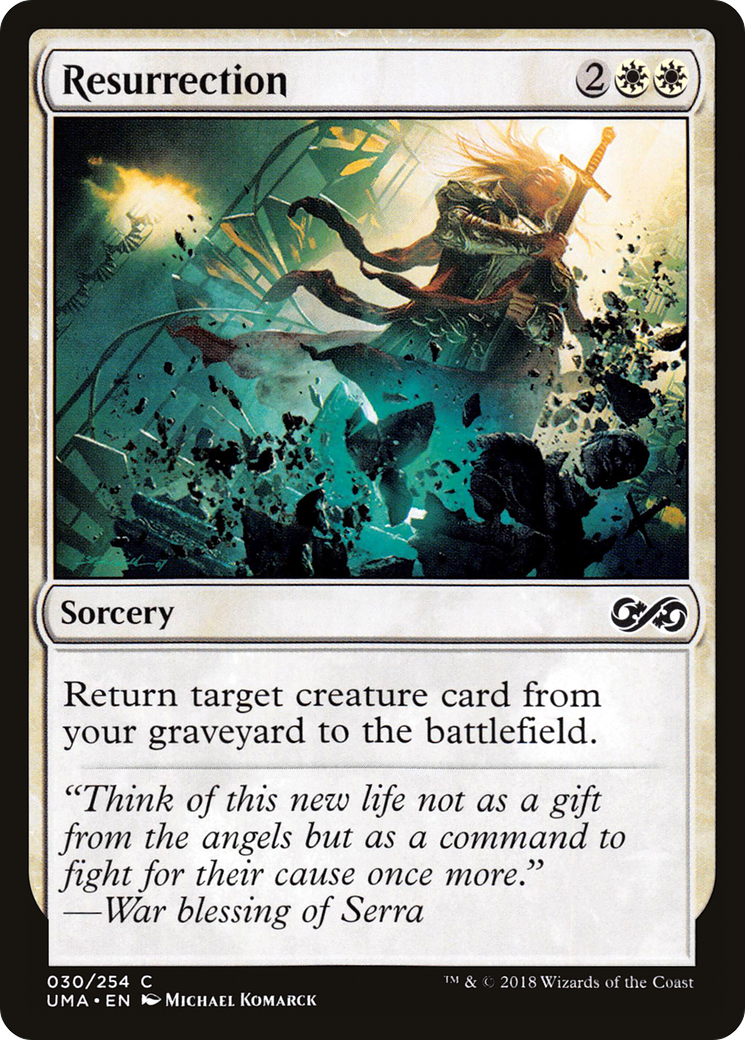 Image of Resurrection (UMA-030) - Ultimate Masters Foil