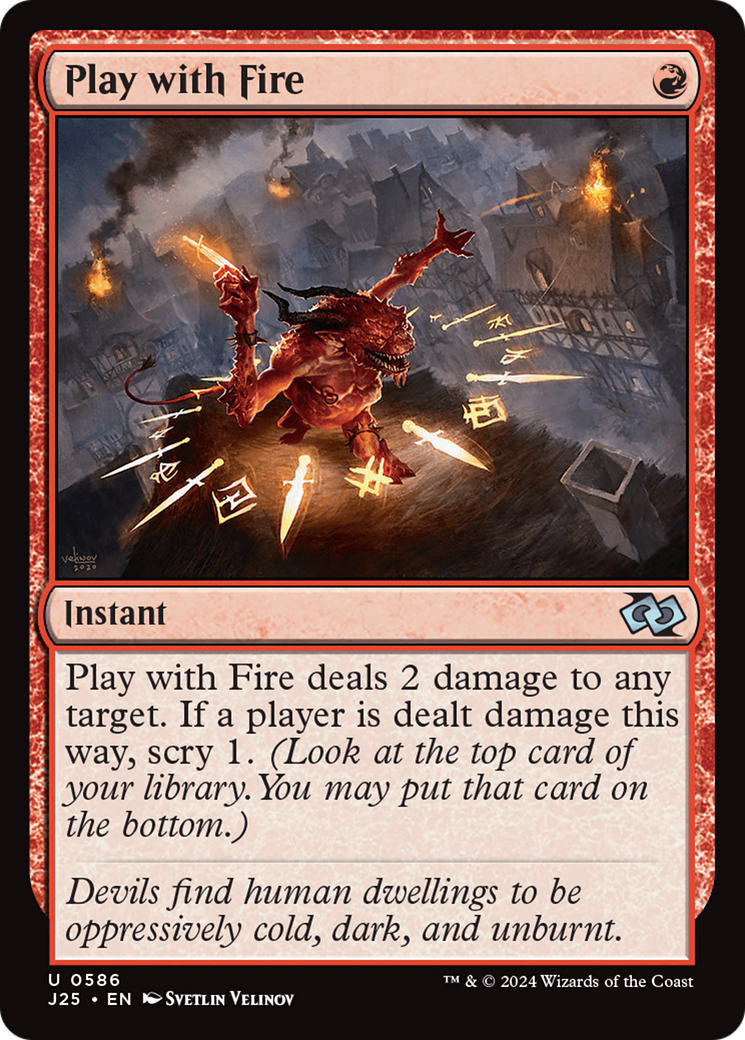 Image of Play with Fire (J25-586) - Foundations Jumpstart