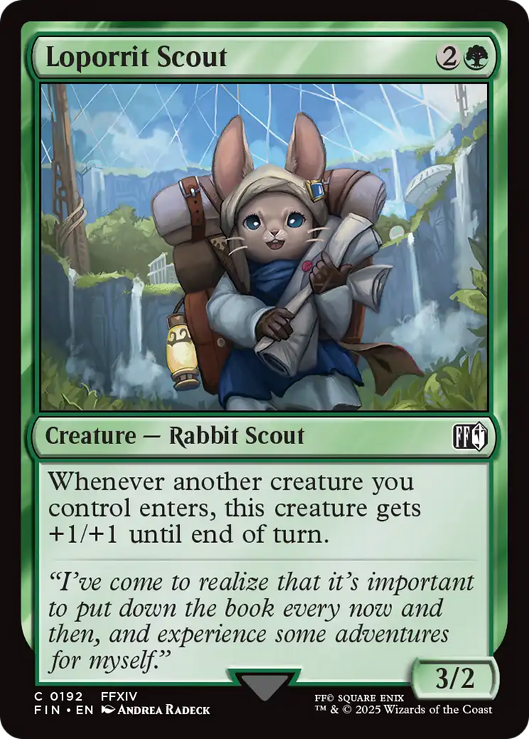 Image of Loporrit Scout (FIN-192) - FINAL FANTASY Foil