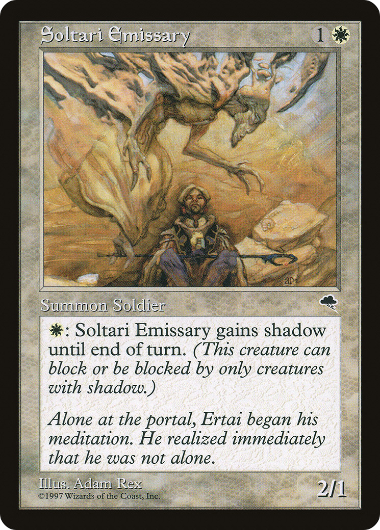 Image of Soltari Emissary (TMP-042) - Tempest
