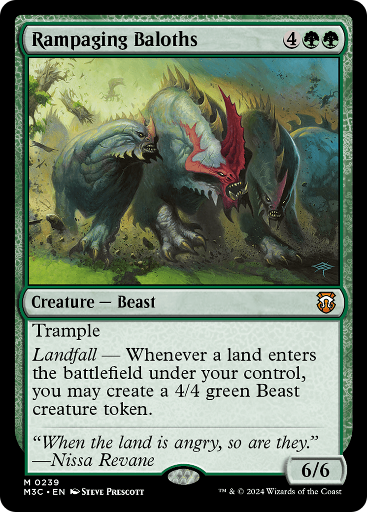Image of Rampaging Baloths (M3C-239) - Modern Horizons 3 Commander