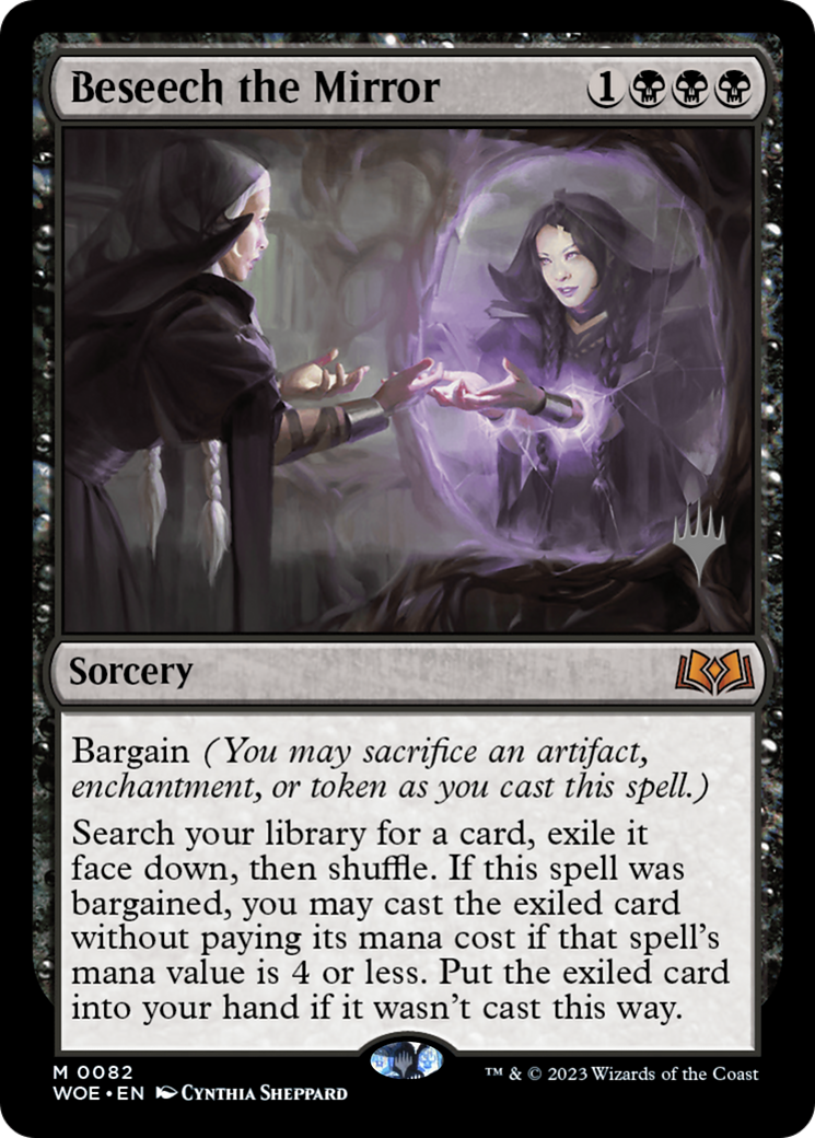 Image of Beseech the Mirror (PPWOE-082) - Wilds of Eldraine Promos