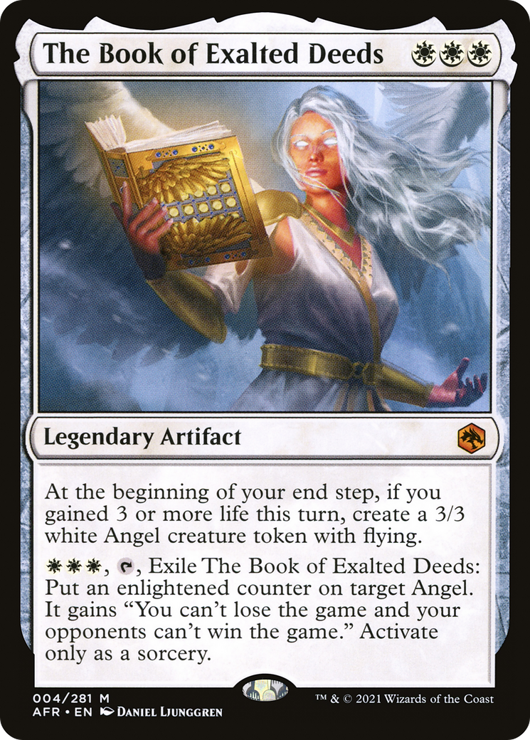 Image of The Book of Exalted Deeds (AFR-004) - Adventures in the Forgotten Realms Foil
