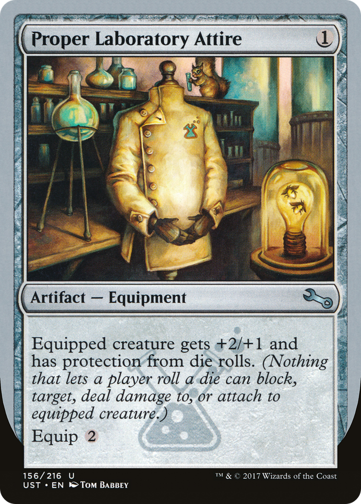 Image of Proper Laboratory Attire (UST-156) - Unstable Foil
