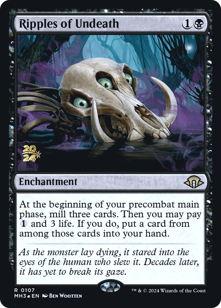 Image of Ripples of Undeath (PRE-107) - Modern Horizons 3 Promos Foil