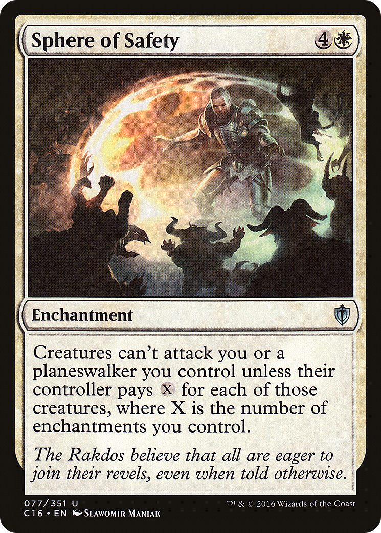 Image of Sphere of Safety (C16-077) - Commander 2016