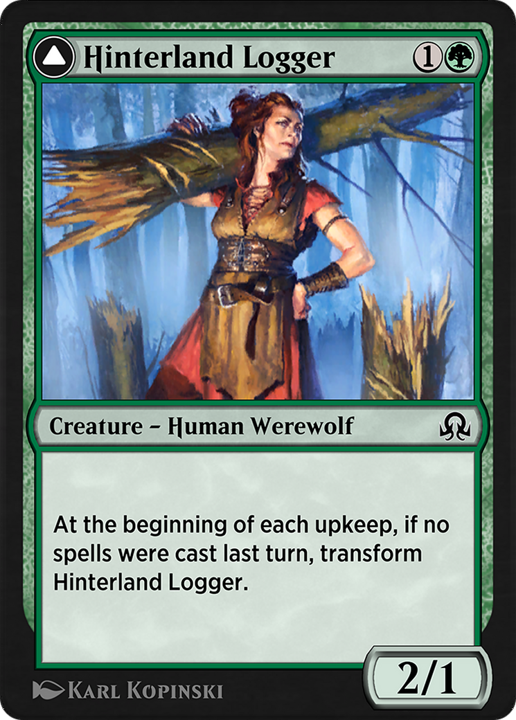 Image of Hinterland Logger // Timber Shredder (SIR-201) - Shadows over Innistrad Remastered