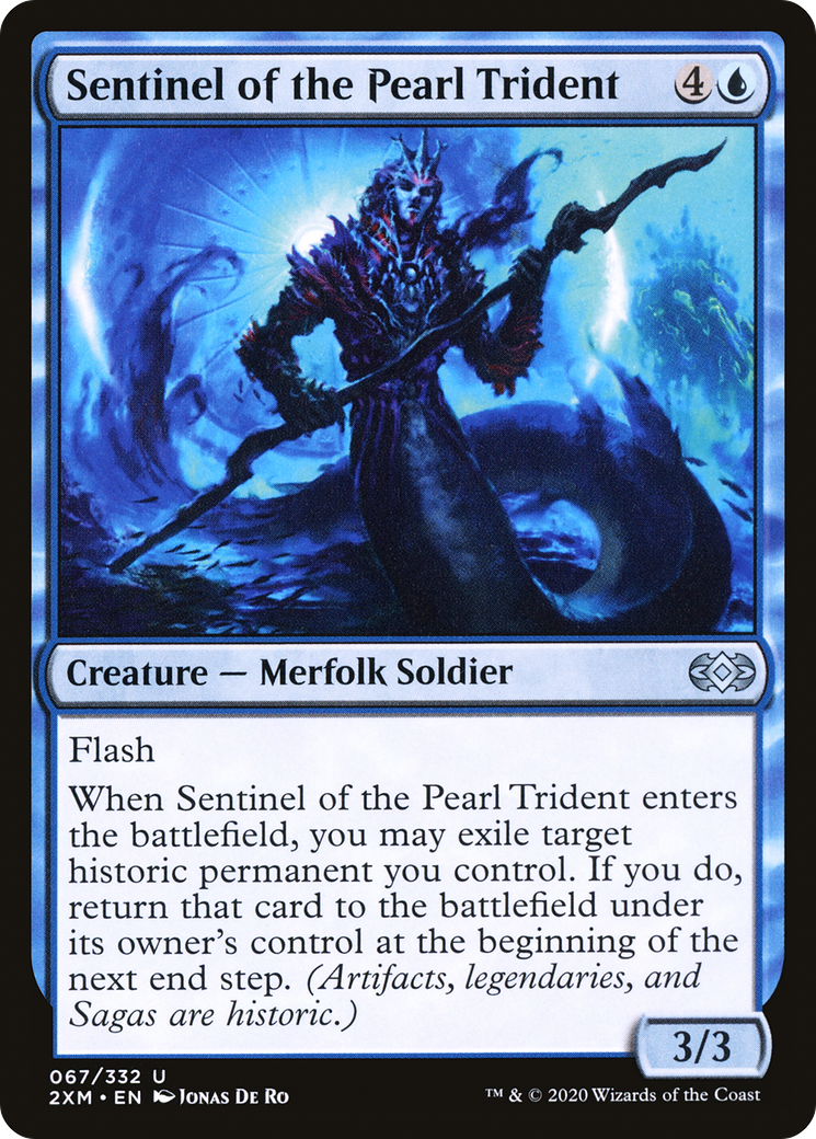 Image of Sentinel of the Pearl Trident (2XM-067) - Double Masters Foil