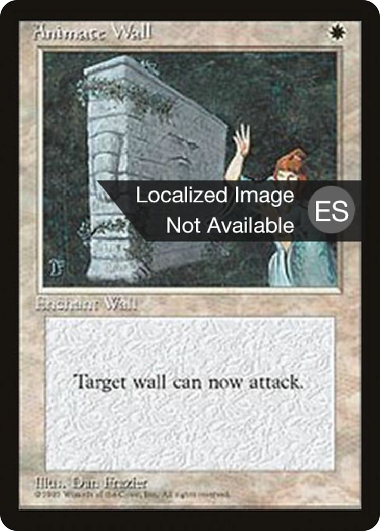 Image of Animate Wall (4BB-) - Fourth Edition Foreign Black Border