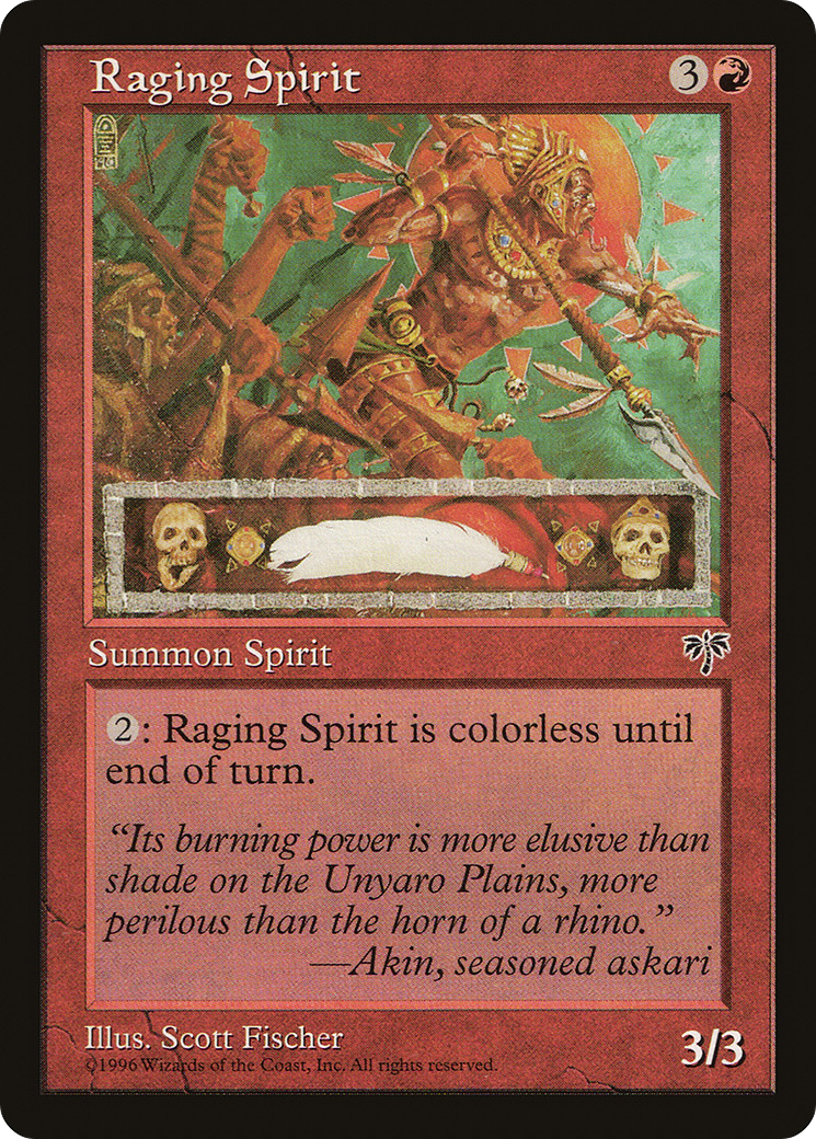 Image of Raging Spirit (MIR-) - Mirage