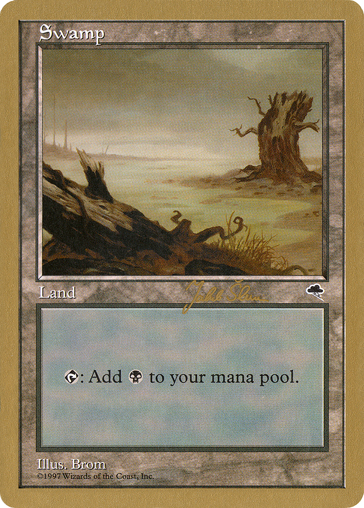 Image of Swamp (Horizontal Log) - 1999 Jakub Slemr (TMP) (WCD-) - World Championship Decks 1999