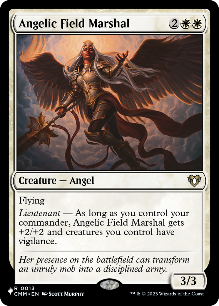 Image of Angelic Field Marshal (LIST-CMM-13) - The List Foil