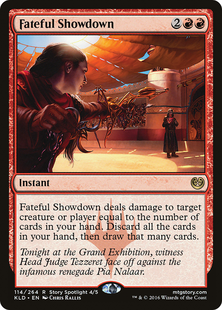 Image of Fateful Showdown (KLD-114) - Kaladesh Foil
