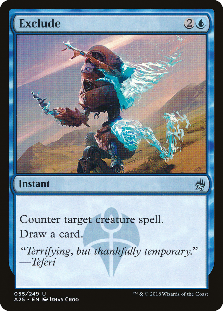 Image of Exclude (A25-055) - Masters 25 Foil