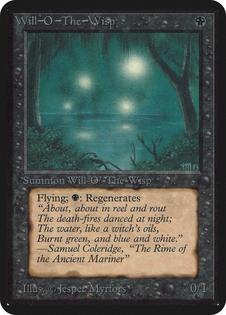 Image of Will-o'-the-Wisp (LEA-) - Limited Edition Alpha