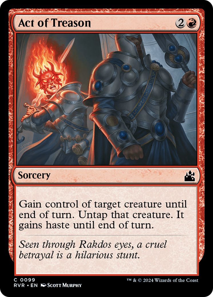Image of Act of Treason (RVR-099) - Ravnica Remastered