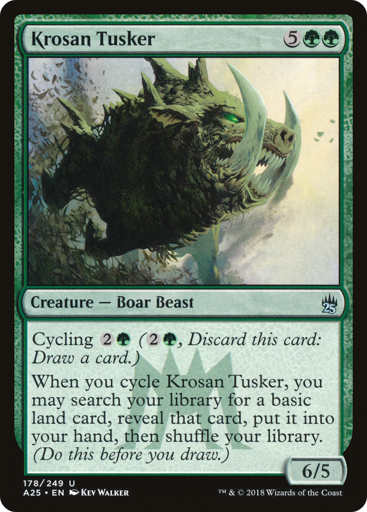 Image of Krosan Tusker (A25-178) - Masters 25 Foil