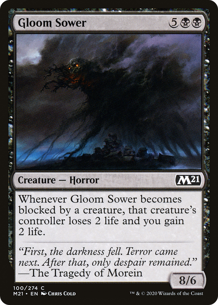 Image of Gloom Sower (M21-100) - Core Set 2021