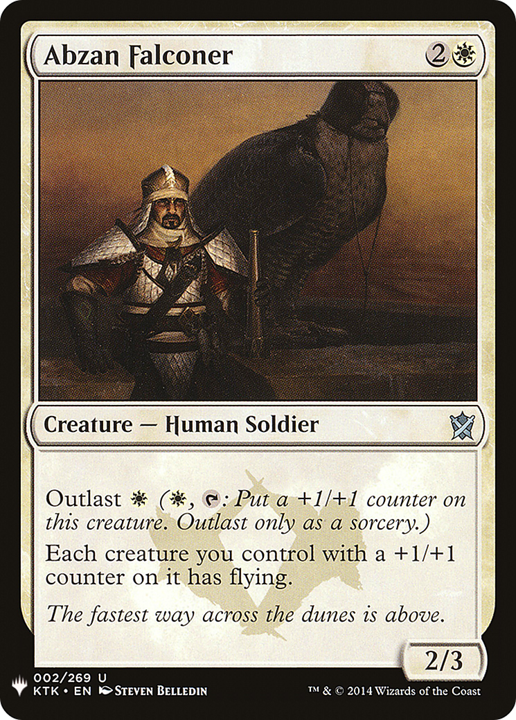 Image of Abzan Falconer (LIST-KTK-2) - The List