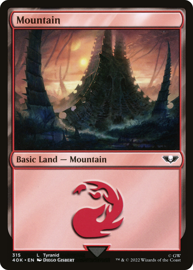 Image of Mountain (315) (40K-315) - Warhammer 40,000 Commander