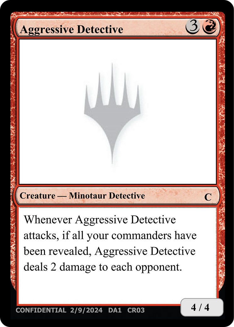 Image of Aggressive Detective (UNK-CR03C) - Unknown Event