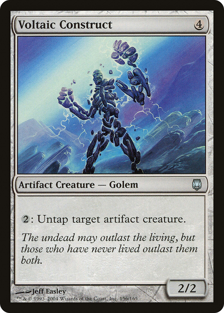 Image of Voltaic Construct (DST-156) - Darksteel