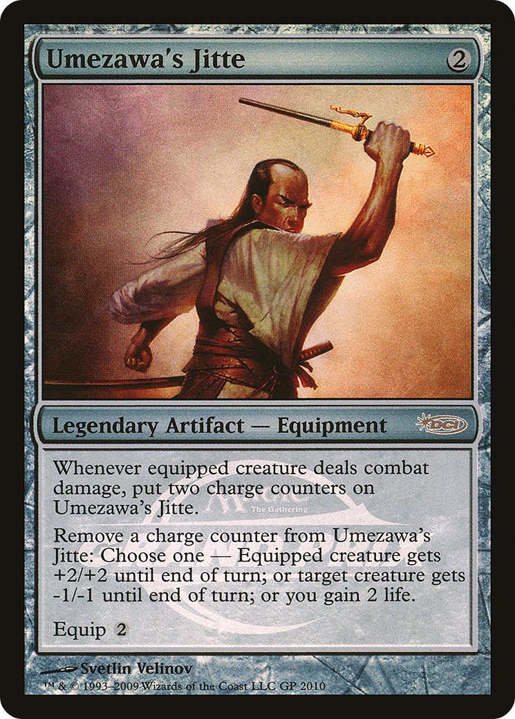 Image of Umezawa's Jitte (GPP-) - Grand Prix Promos Foil