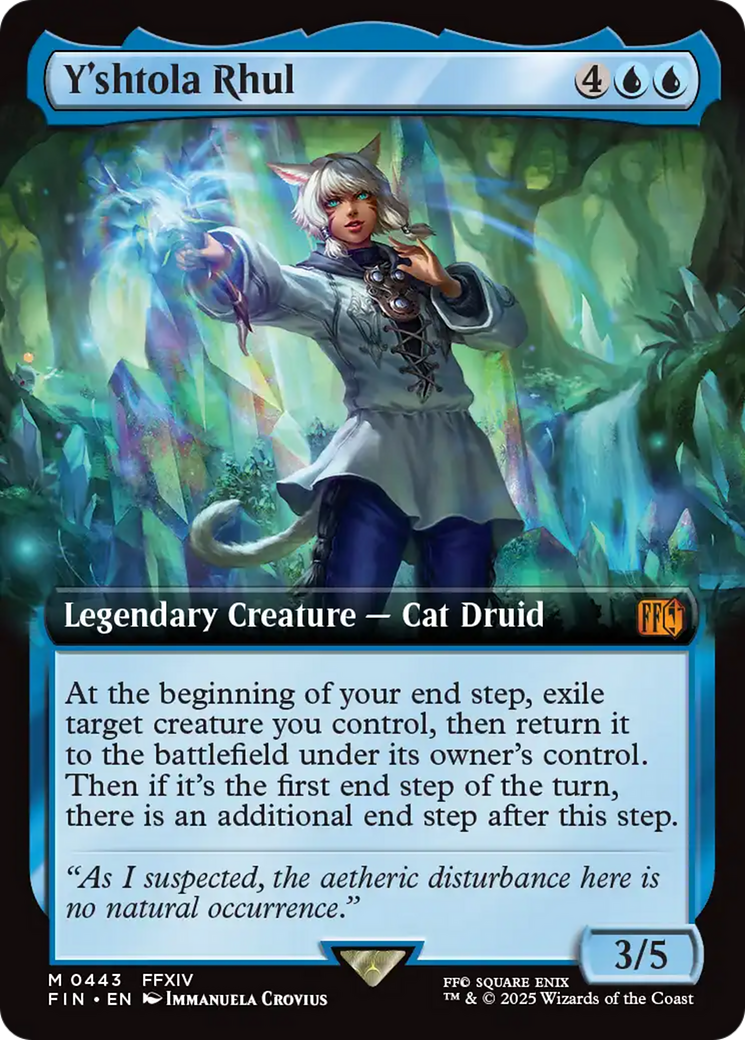 Image of Y'shtola Rhul (Extended Art) (FIN-443) - FINAL FANTASY: (Extended Art) Foil