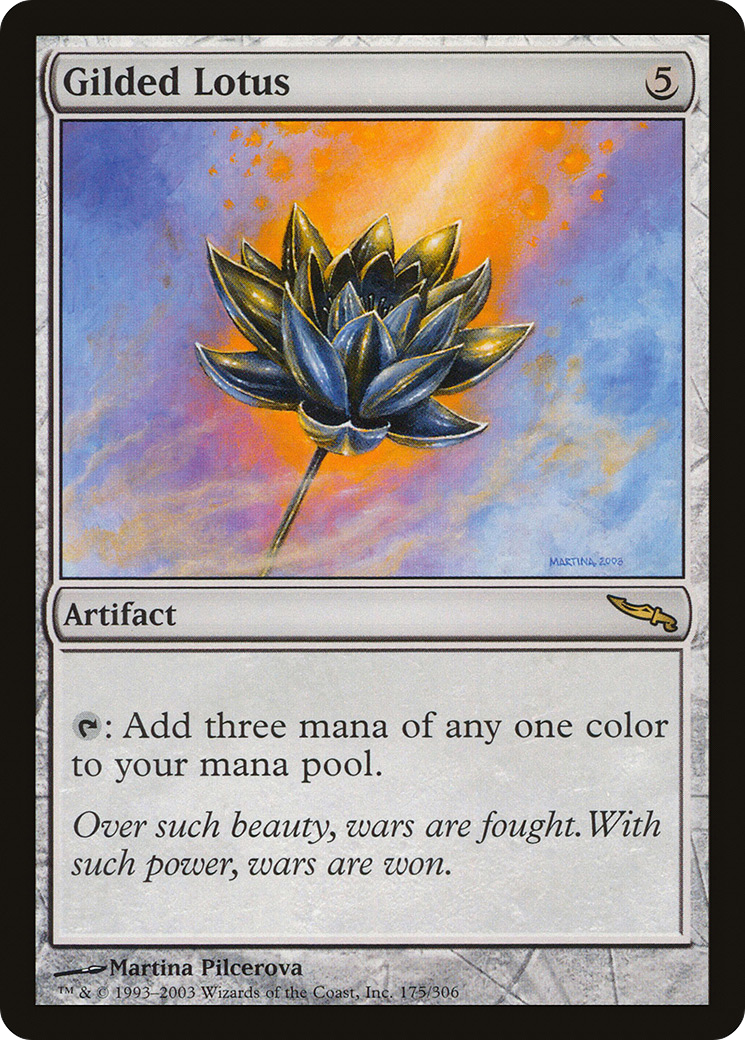 Image of Gilded Lotus (MRD-175) - Mirrodin