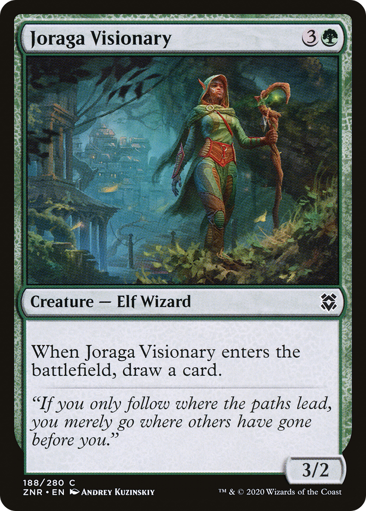 Image of Joraga Visionary (ZNR-188) - Zendikar Rising Foil