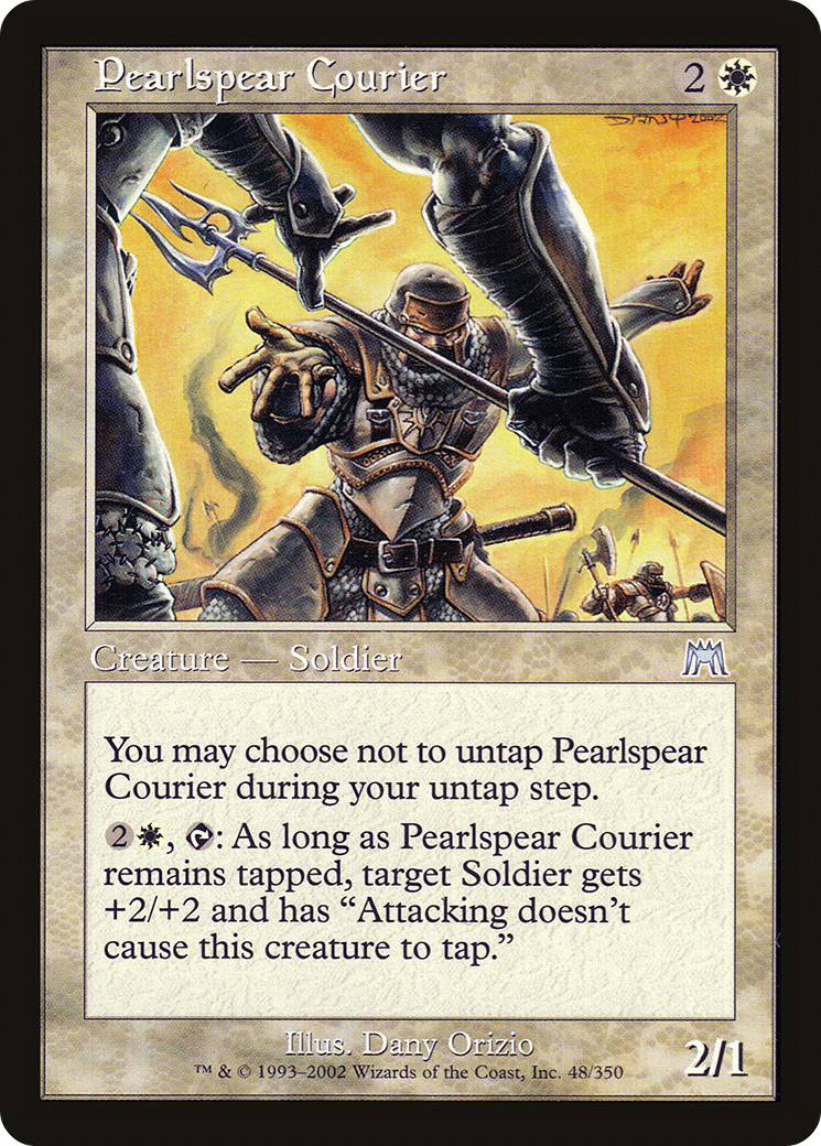 Image of Pearlspear Courier (ONS-048) - Onslaught