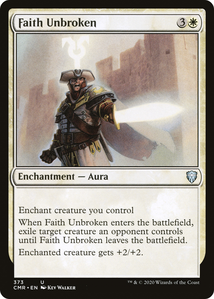 Image of Faith Unbroken (CMR-373) - Commander Legends