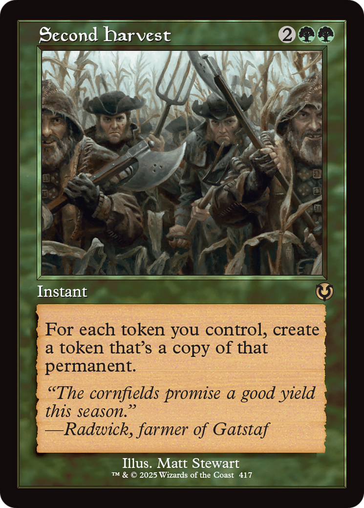 Image of Second Harvest (Retro Frame) (INR-417) - Innistrad Remastered