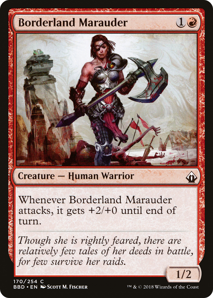 Image of Borderland Marauder (BBD-170) - Battlebond Foil