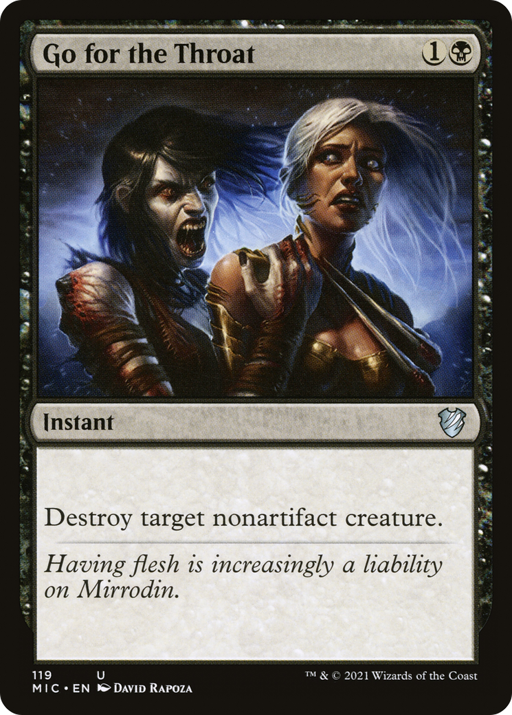 Image of Go for the Throat (MIC-119) - Midnight Hunt Commander