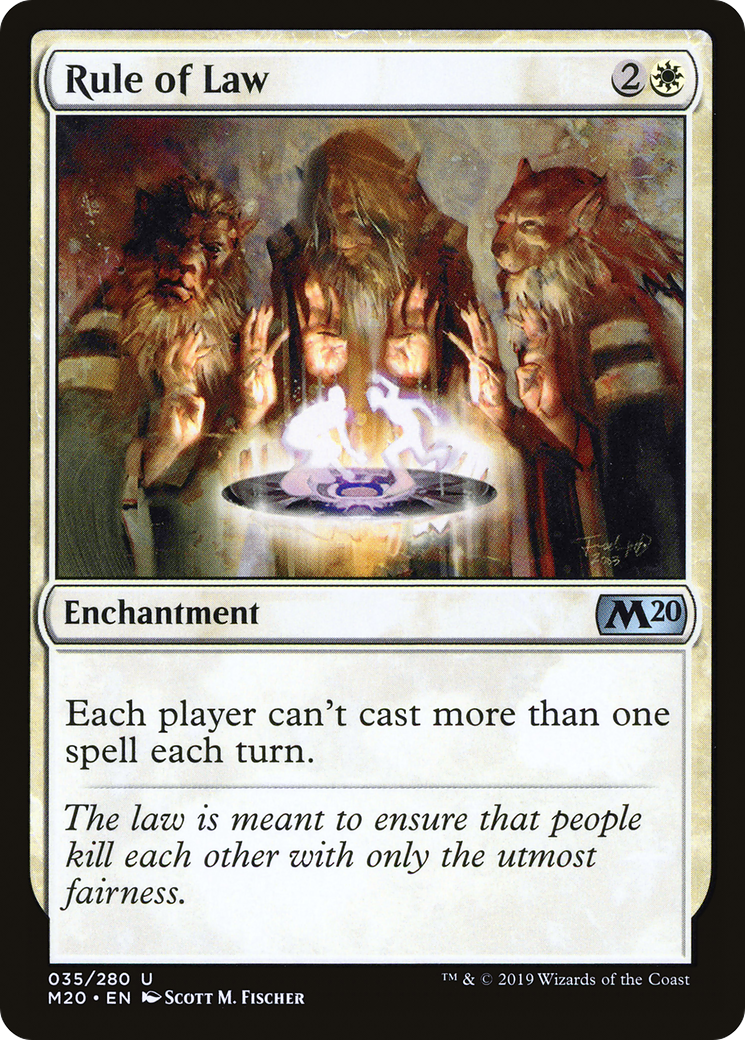 Image of Rule of Law (M20-035) - Core Set 2020