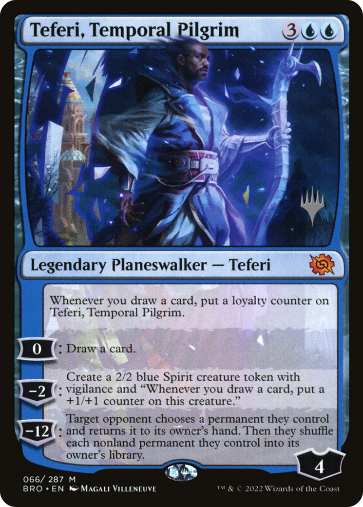 Image of Teferi, Temporal Pilgrim (PPBRO-066) - The Brothers' War Promos