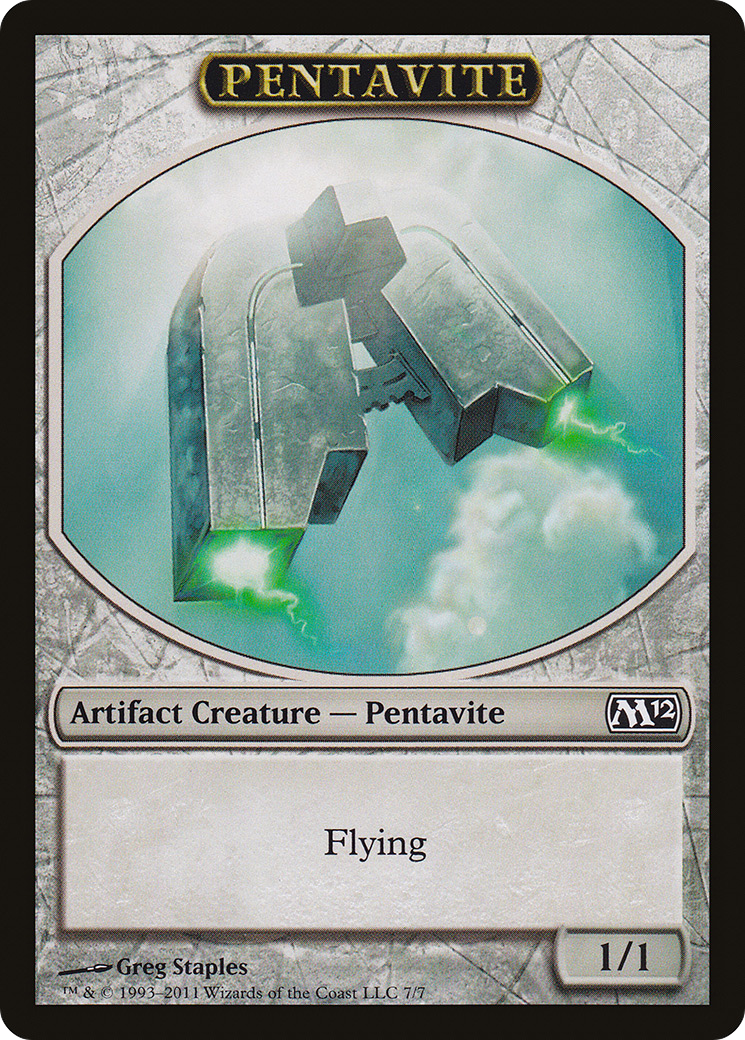 Image of Pentavite Token (M12-007) - Magic 2012 Tokens