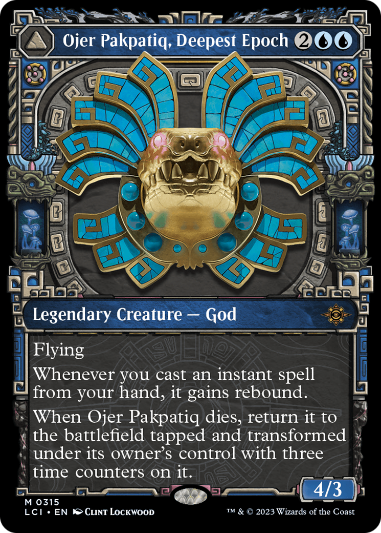 Image of Ojer Pakpatiq, Deepest Epoch (Showcase) (LCI-315) - The Lost Caverns of Ixalan: (Showcase) Foil