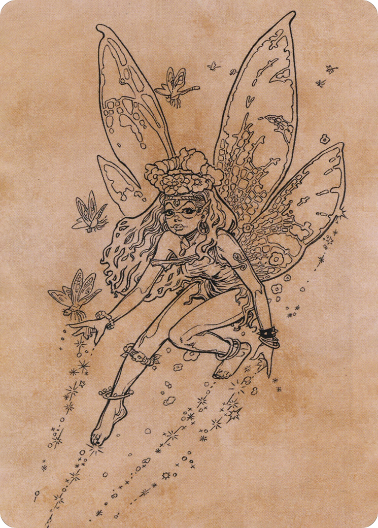 Image of Pixie Guide // Pixie Guide (AAFR-078) - Adventures in the Forgotten Realms Art Series (Borderless) Foil