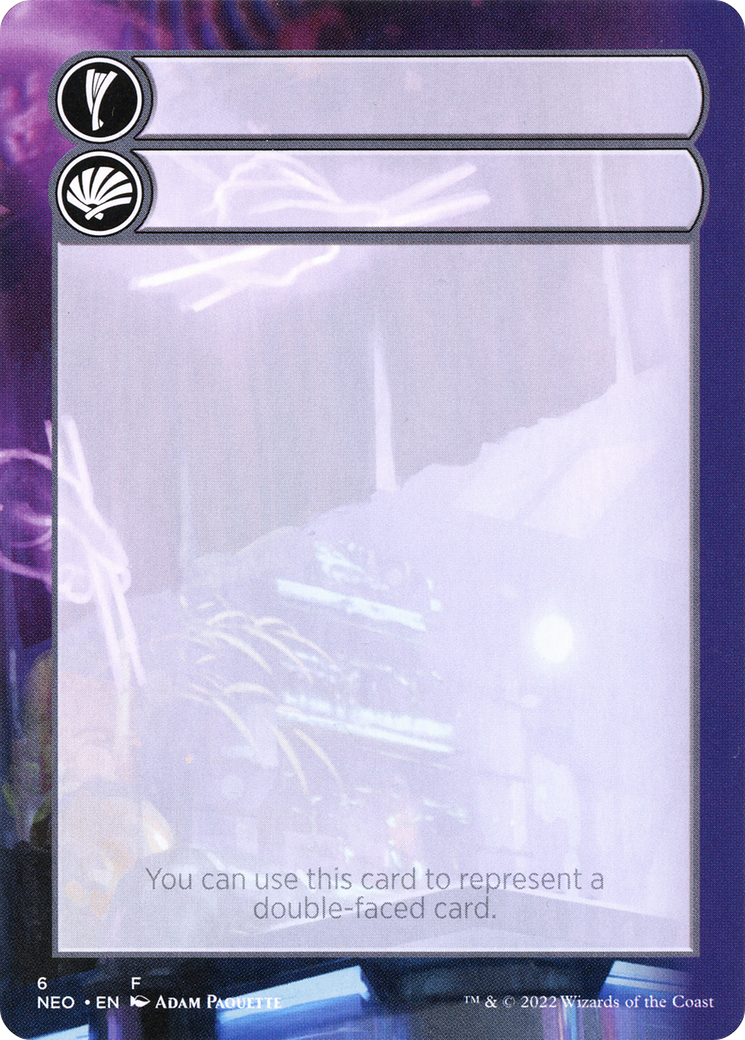 Image of Double-Faced Substitute Card (SNEO-006) - Kamigawa: Neon Dynasty Substitute Cards (Borderless)