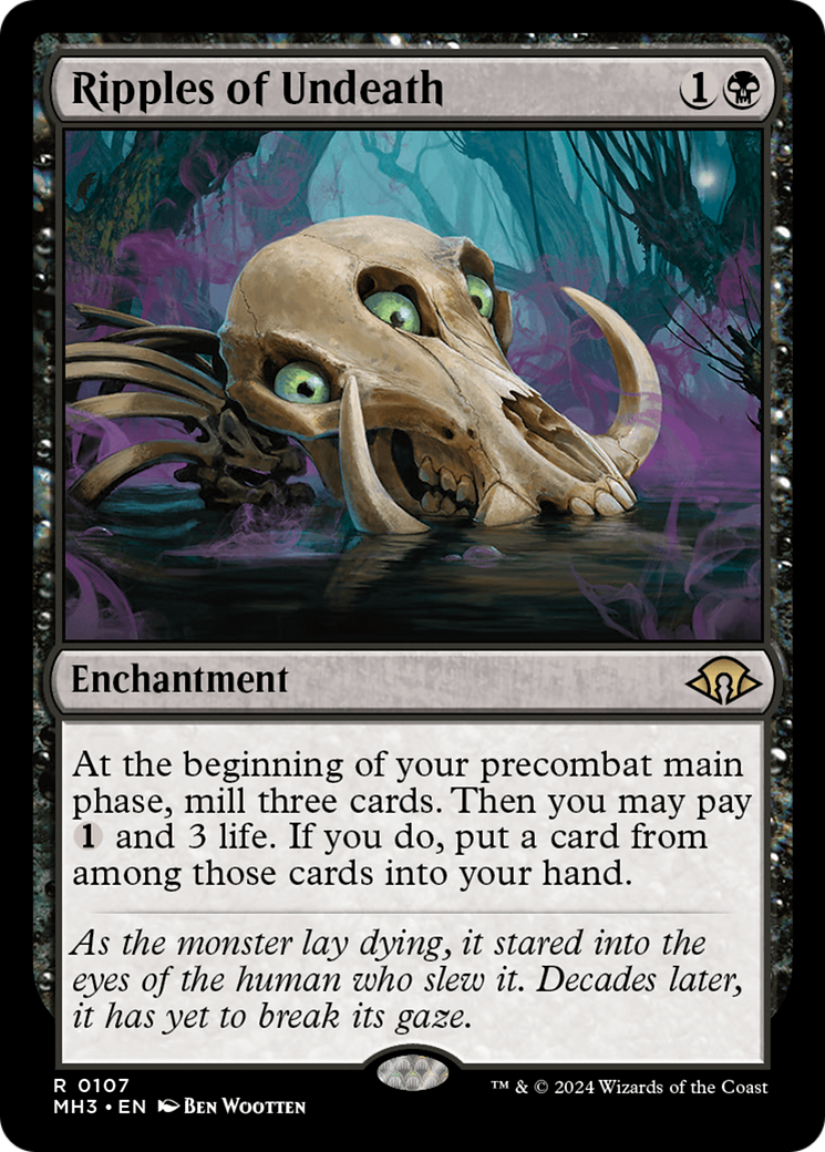 Image of Ripples of Undeath (MH3-107) - Modern Horizons 3 Foil