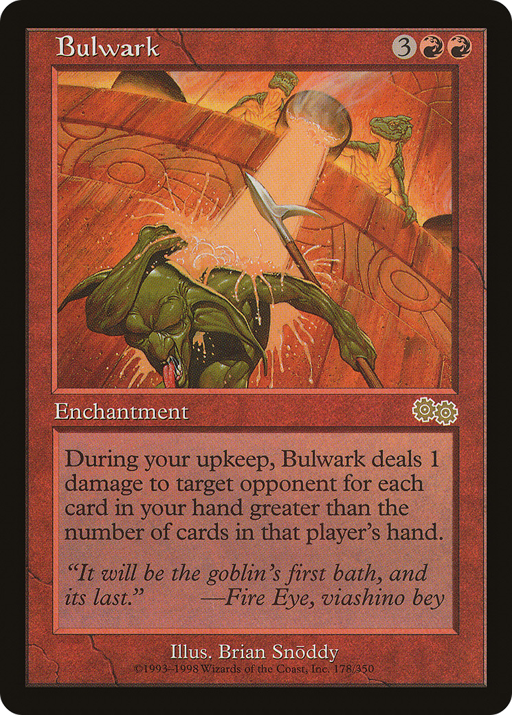 Image of Bulwark (USG-178) - Urza's Saga