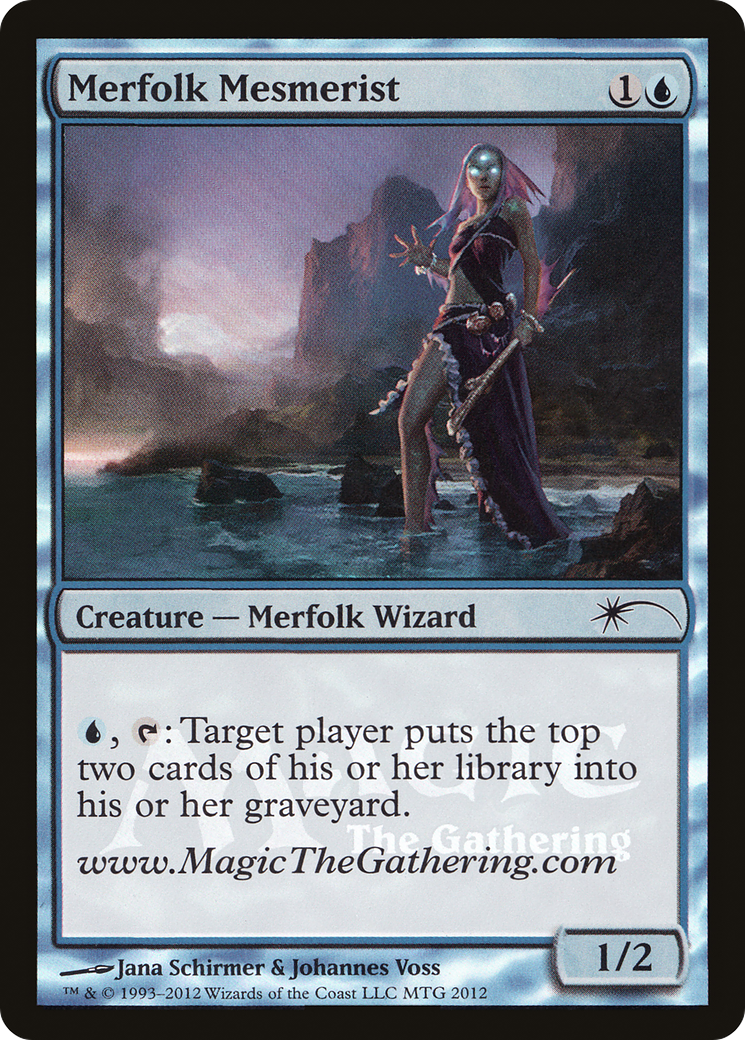 Image of Merfolk Mesmerist (MEDIA-2012) - URL/Convention Promos Foil