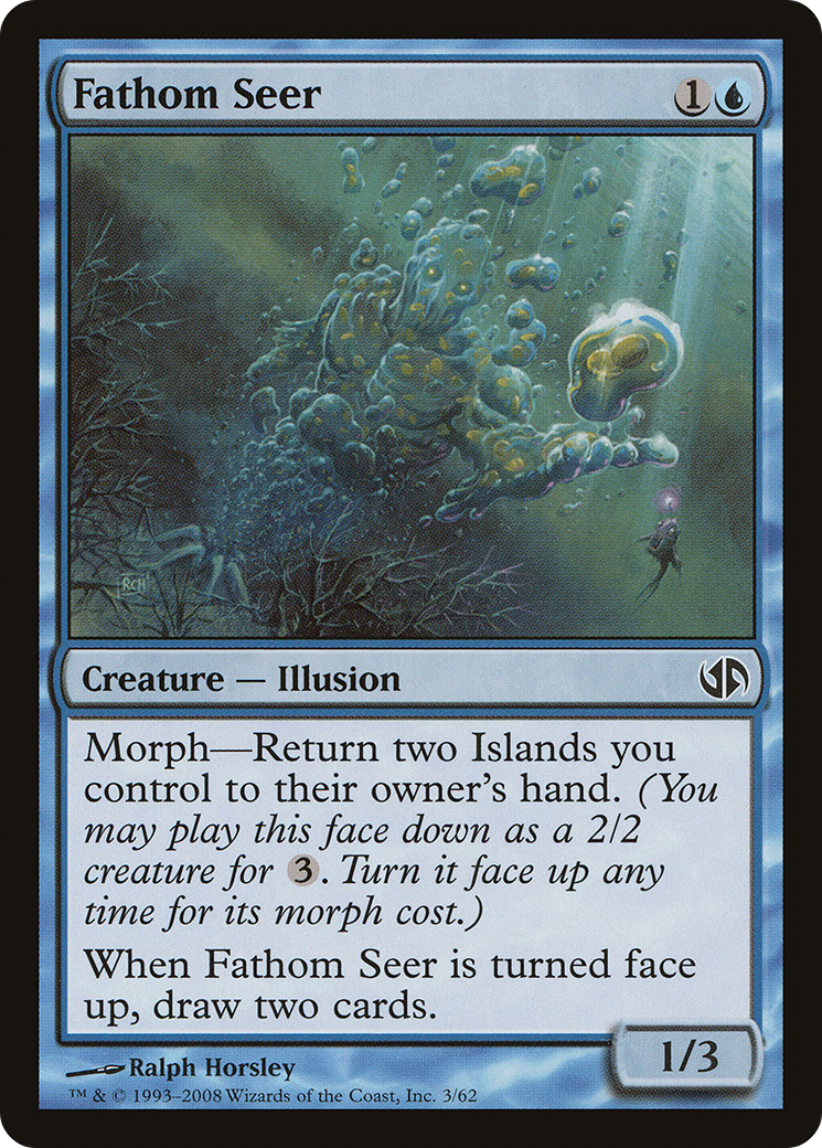 Image of Fathom Seer (DD2-003) - Duel Decks: Jace vs. Chandra