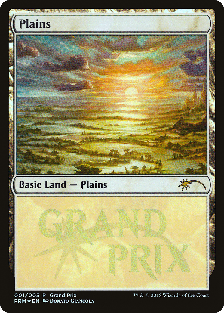 Image of Plains (GPP-001) - Grand Prix Promos Foil
