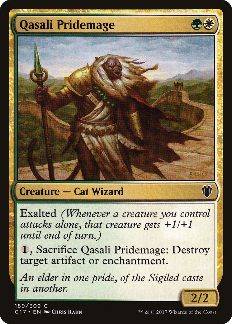 Image of Qasali Pridemage (C17-189) - Commander 2017