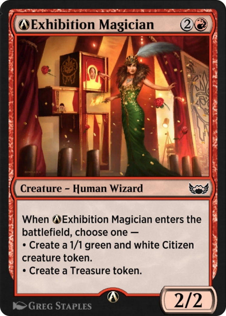 Image of A-Exhibition Magician (SNC-A-106) - Streets of New Capenna